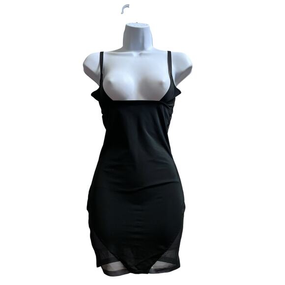 Red Hot by Spanx Black Open Bust  Adjustable Straps Shapewear Full Slip Medium - Picture 5 of 14